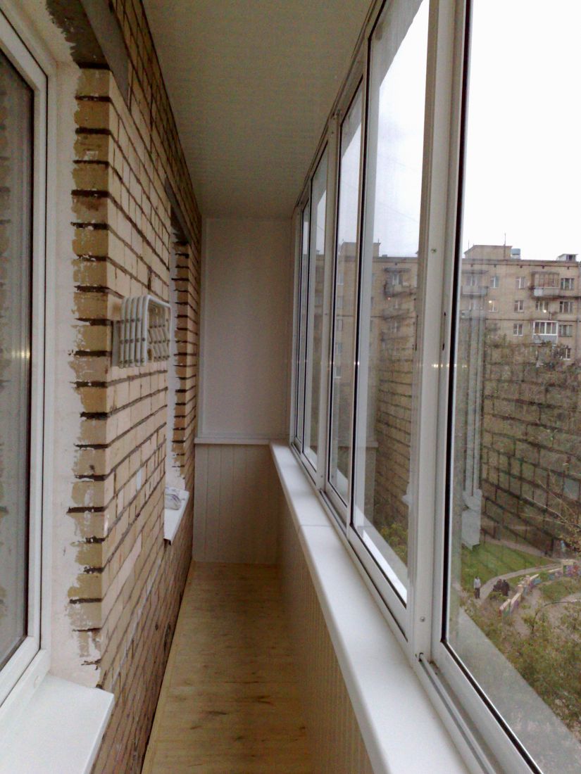 раздвижные окна на балкон